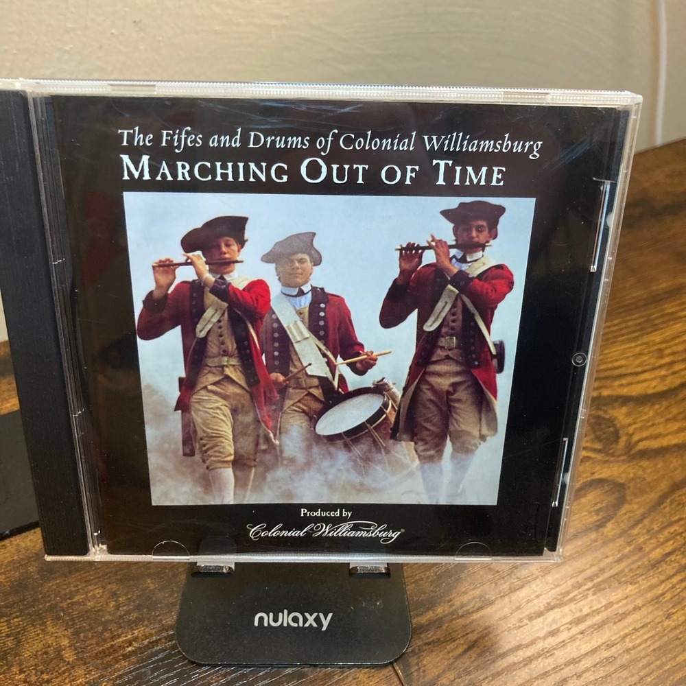 Colonial Williamsburg Marching Out of Time CD Fifes and Drums Revolutionary War